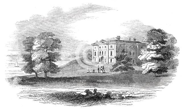 Her Majesty's Marine Residence, Isle of Wight, 1844. Creator: Unknown.