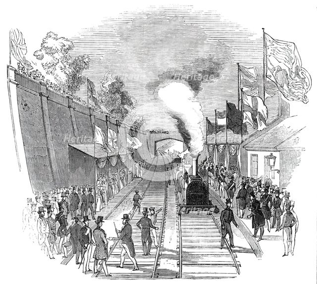 Her Majesty's return - Weedon Station, 1844. Creator: Unknown.