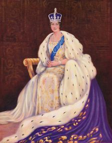 Her Majesty the Queen 1937. Creator: Louis Dezart