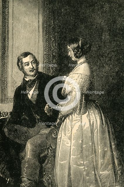 'Her Majesty The Queen, and the Prince Consort', c1841, (c1897).  Creator: Unknown.