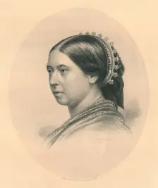 Her Majesty the Queen c1860s. Creator: William Holl