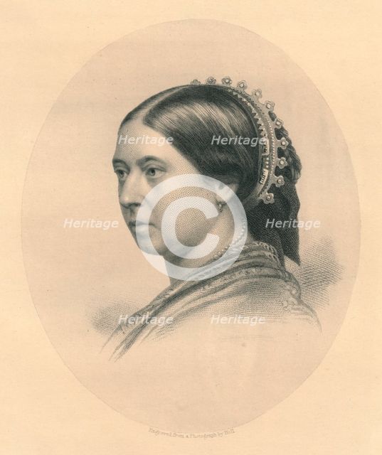 'Her Majesty the Queen', c1860s. Creator: William Holl.