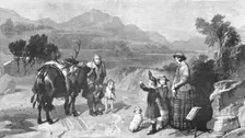 Her Majesty The Queen, The Princess Royal, and The Prince of Wales at Loch Laggan... 1891 Creator: Unknown