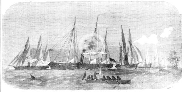 Her Majesty's Despatch Gun-Boats, 1854. Creator: Smyth.