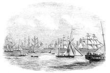 Her Majesty's Experimental Squadron, 1845. Creator: Unknown