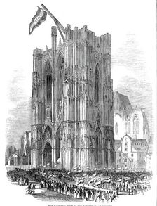 Her Majesty's visit to the Cathedral at Cologne, 1845. Creator: Unknown