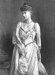 'Her Excellency The Countess of Zetland 1890. Creator: Unknown