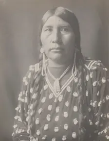Her Horse Kills, 1908. Creator: Edward Sheriff Curtis