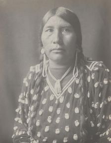 Her Horse Kills, 1908. Creator: Edward Sheriff Curtis
