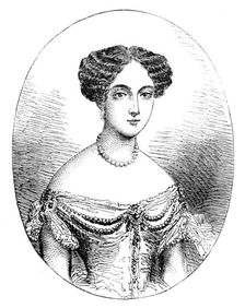 Her Imperial Majesty the Empress of Russia, 1856. Creator: Unknown