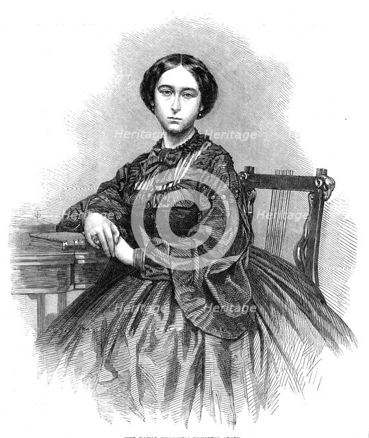 Her Royal Highness Princess Alice, 1861. Creator: Unknown.