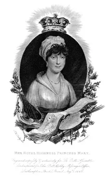 Her Royal Highness the Princess Mary 1816. Artist: Cheeseman