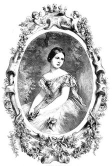 Her Royal Highness the Princess Royal of England - from a photograph by Mayall, 1856. Creator: Unknown