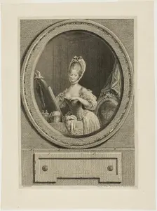 Her Size is so Ravishing, 1776. Creator: Pierre Adrien Le Beau