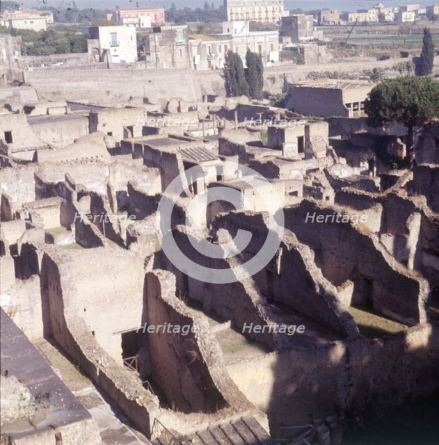 Herculaneum, Naples, Italy, c1955.  Creator: Arthur Charles Kirby Ware.