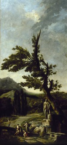 Hercule Farnèse, c.1790. Creator: Hubert Robert