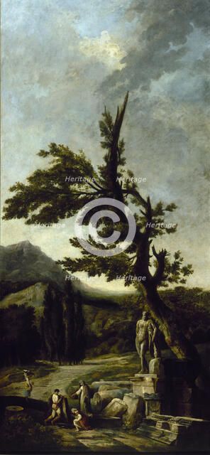 Hercule Farnèse, c.1790. Creator: Hubert Robert.