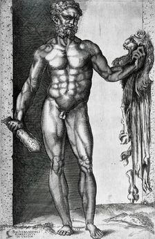 Hercules, 1548. Creator: Baccio Bandinelli