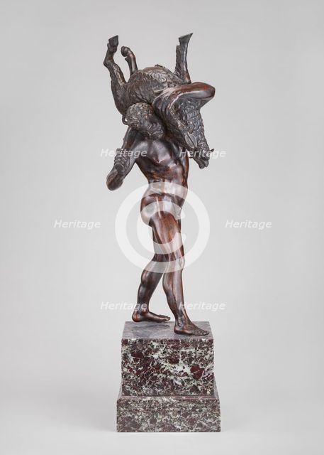 Hercules Carrying the Erymanthian Boar, c. 1575/1675. Creator: Unknown.