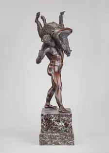 Hercules Carrying the Erymanthian Boar, c. 1575/1675. Creator: Unknown