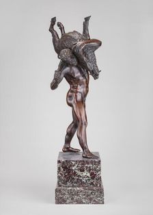 Hercules Carrying the Erymanthian Boar, c. 1575/1675. Creator: Unknown