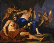 Hercules and Omphale, 1701
