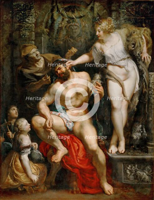 Hercules and Omphale. Artist: Rubens, Pieter Paul (1577-1640)