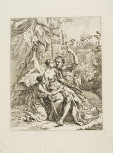 Hercules and Omphale, n.d. Creator: Johann Heinrich Tischbein
