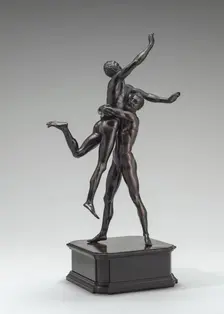 Hercules and Antaeus, c. 1525. Creator: Unknown