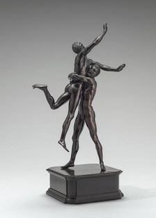 Hercules and Antaeus, c. 1525. Creator: Unknown