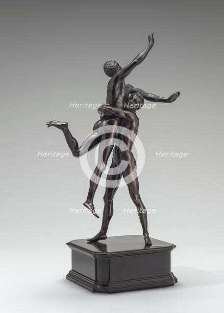 Hercules and Antaeus, c. 1525. Creator: Unknown.