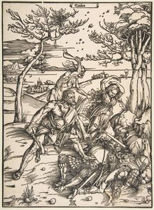 Hercules and Cacus.n.d. Creator: Albrecht Durer