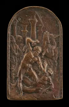 Hercules and Cacus. Creator: Cristoforo Foppa