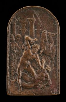Hercules and Cacus. Creator: Cristoforo Foppa