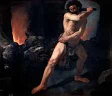 Hercules and Cerberus c1634. Artist: Francisco de Zurbaran