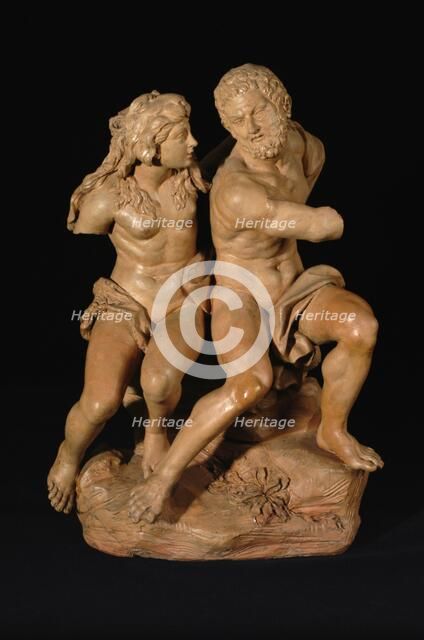 Hercules and Iole, 1710-1725. Creator: Giovanni Battista Foggini.