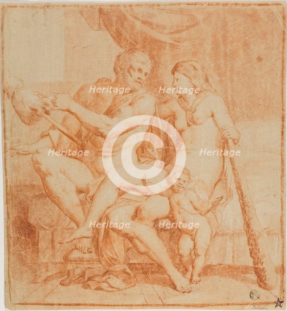Hercules and Iole, n.d. Creator: Unknown.