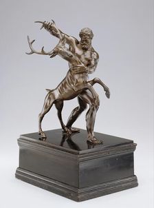 Hercules and the Arcadian Stag, early 17th century. Creator: Antonio Susini
