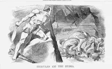 Hercules and The Hydra 1870. Creator: Joseph Swain
