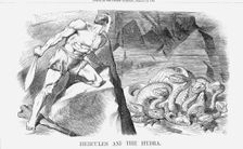 Hercules and The Hydra 1870. Creator: Joseph Swain