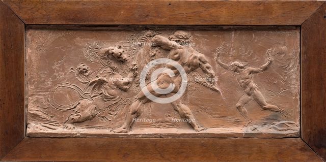 Hercules and the Hydra, between late 18th and early 19th century. Creator: Jean Baptiste Stouf.