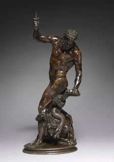 Hercules and the Hydra, late 1500s-early 1600s. Creator: Unknown
