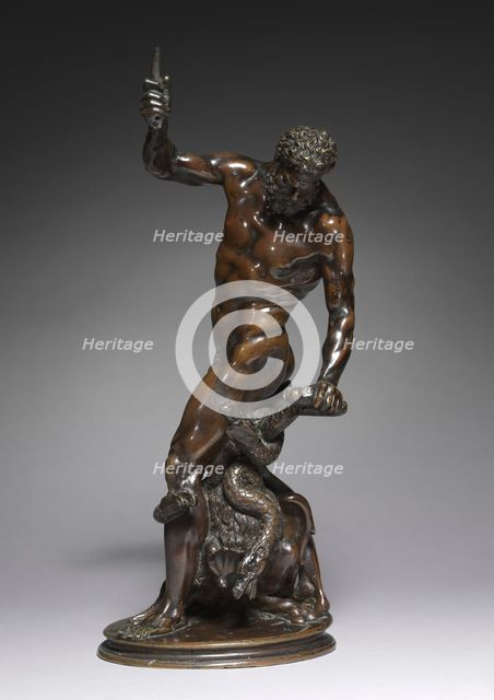 Hercules and the Hydra, late 1500s-early 1600s. Creator: Unknown.