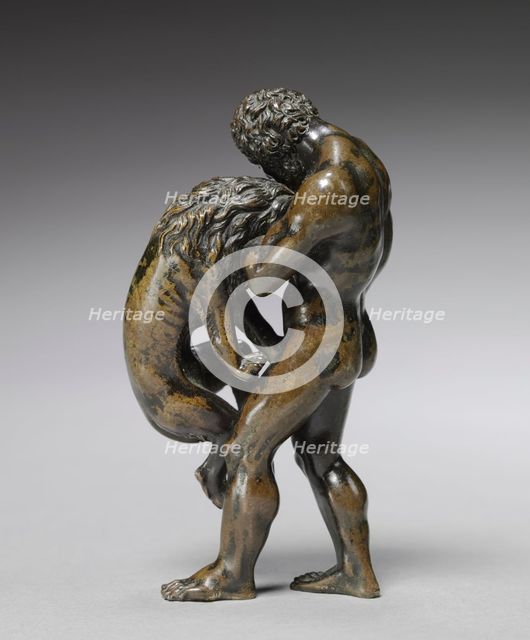 Hercules and the Nemean Lion, 1500s or later. Creator: Unknown.