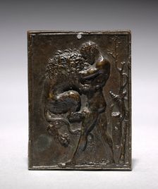 Hercules and the Nemean Lion, 16th century. Creator: Moderno (Italian, 1467-1528)