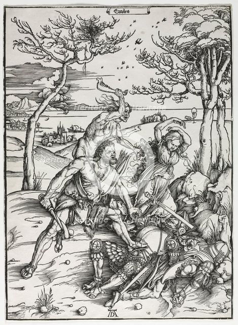 Hercules, c. 1496-1497. Creator: Albrecht Dürer (German, 1471-1528).