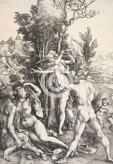 Hercules, c.1498. Creator: Albrecht Durer.