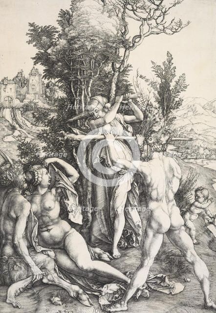 Hercules, c.1498. Creator: Albrecht Durer.