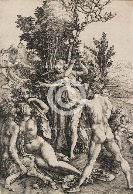 Hercules, c1498. Artist: Albrecht Durer.