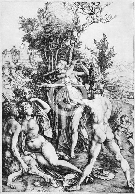 'Hercules', c1500, (1936). Artist: Albrecht Dürer